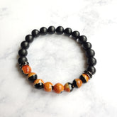 Tiger-Black-Matte-Onyx-Beaded-Stretch-Bracelet